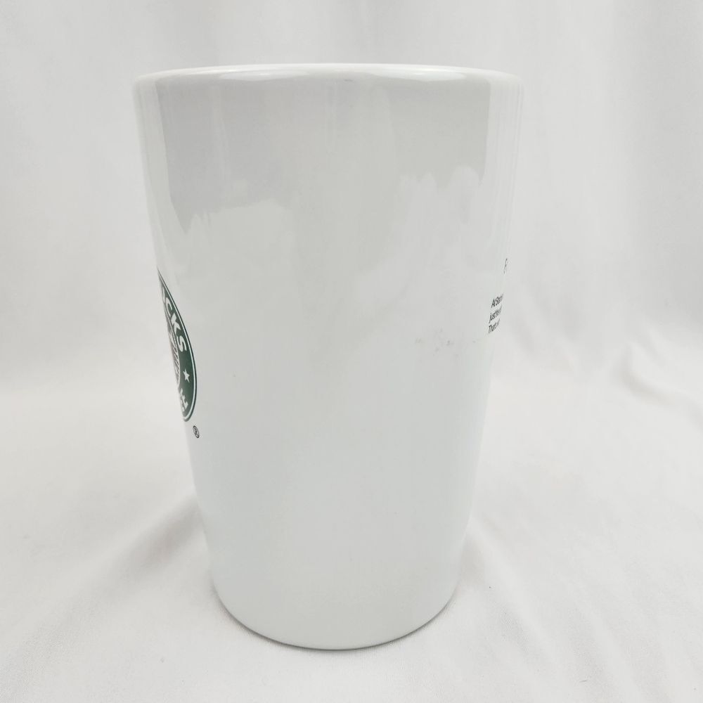 ☕️Vintage Starbucks 2000 Large Porcelain Utensil Holder/Coffee Canister - Picture 6 of 9
